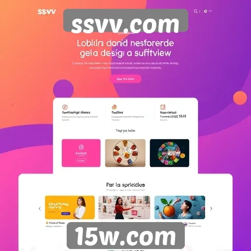 Navegabilidade e design do site ssvv.com